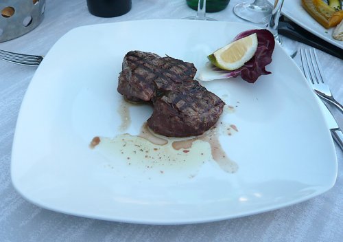 medium Rinderfilet vom Grill