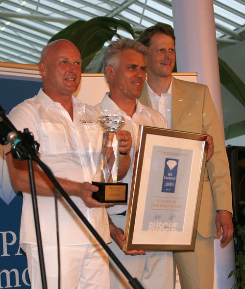 Spa Diamaond Verleihung für das Royal Day Spa in der Therme Erding