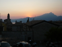 Sonnenuntergang Albisano
