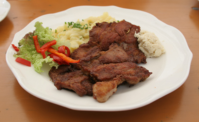 Grillfleisch vom Kalbshalsgrat Grillfleisch vom Kalbshalsgrat