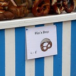 Brezn Preis 4,00 Euro auf der Wiesn